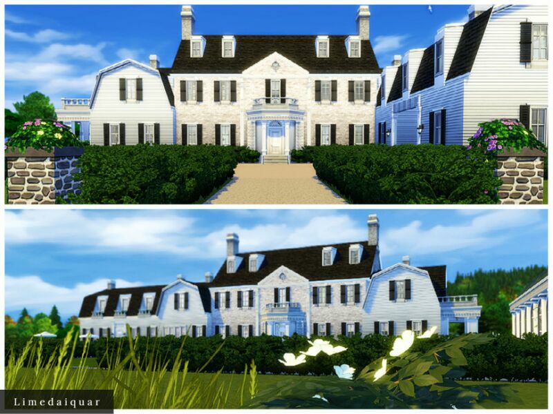 Country Estate By Limedaiquar 6 sims 4 cc country estate by limedaiquar 2