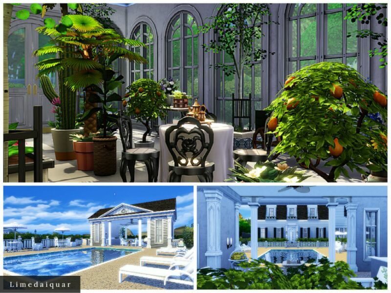 Country Estate By Limedaiquar 5 sims 4 cc country estate by limedaiquar 4