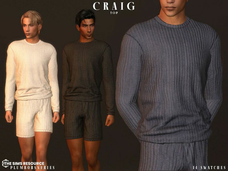 Craig TOP 1 Craig TOP Sims 4 CC