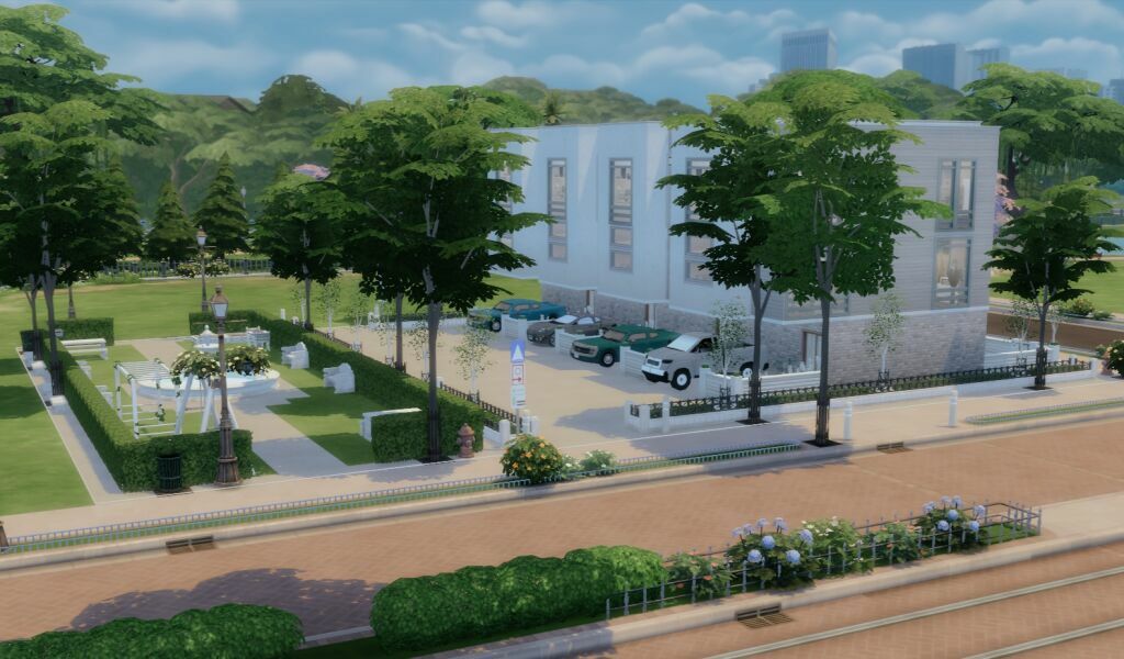 Crescent WAY Townhouses 11 sims 4 cc crescent way townhouses 2