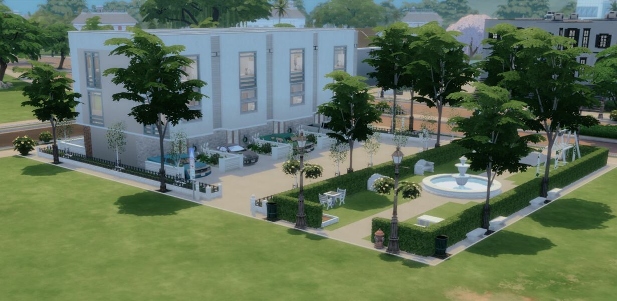 Crescent WAY Townhouses 10 sims 4 cc crescent way townhouses 3