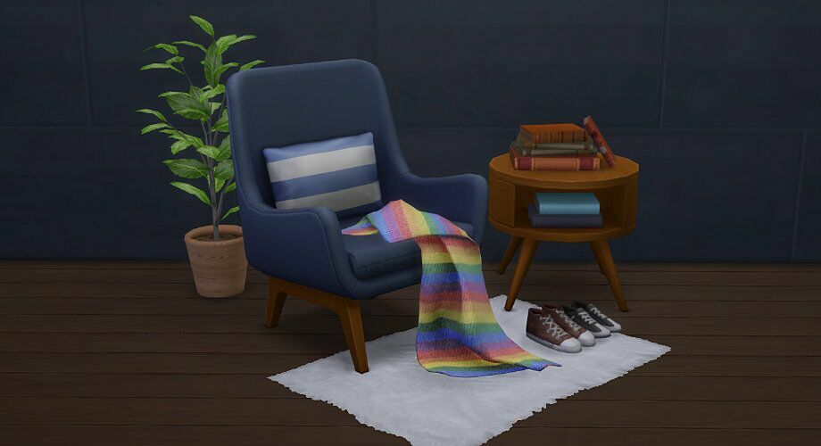 Crochet Throw Blanket By Geekygamingstuff 2 sims 4 cc crochet throw blanket by geekygamingstuff 2