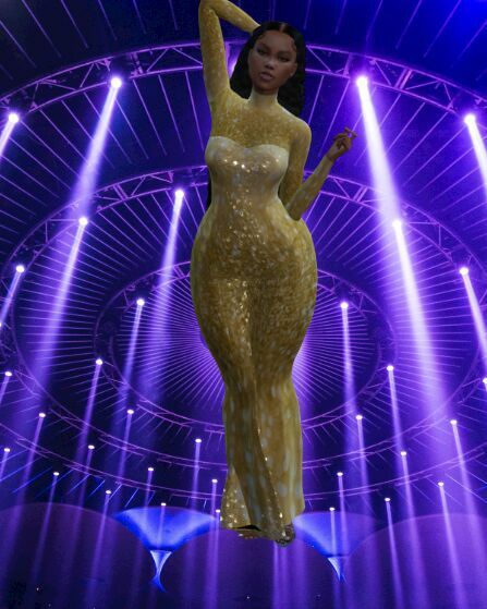 Cute Dress By Moonlightsimmer 1 Cute Dress By Moonlightsimmer Sims 4 CC