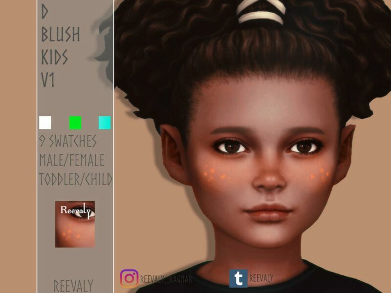 D Blush Kids V1 By Reevaly 1 D Blush Kids V1 By Reevaly Sims 4 CC