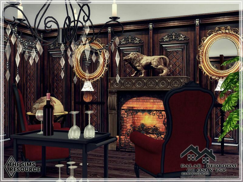 Dalar – Bedroom – CC Only TSR By Marychabb 3 sims 4 cc dalar bedroom cc only tsr by marychabb 3