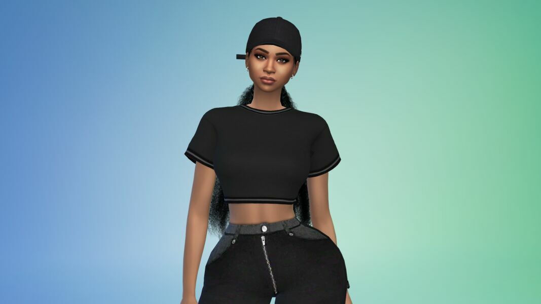 Danielle Robinson & “THE Special Curves V2” Body Preset By VTK 7 sims 4 cc danielle robinson the special curves v2 body preset by vtk 6
