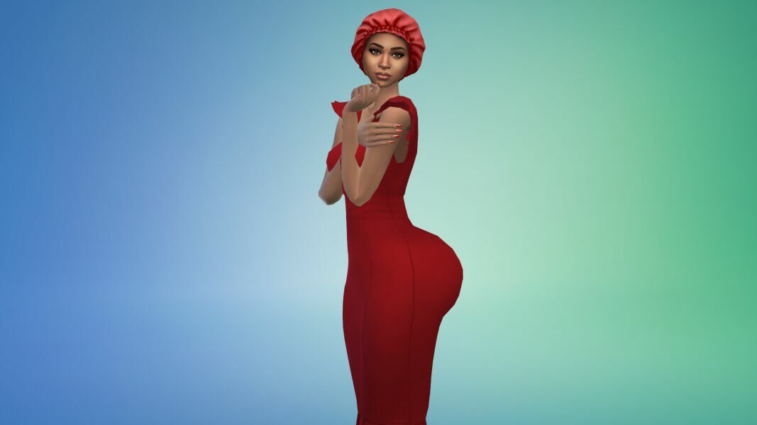 Danielle Robinson & “THE Special Curves V2” Body Preset By VTK 6 sims 4 cc danielle robinson the special curves v2 body preset by vtk 7