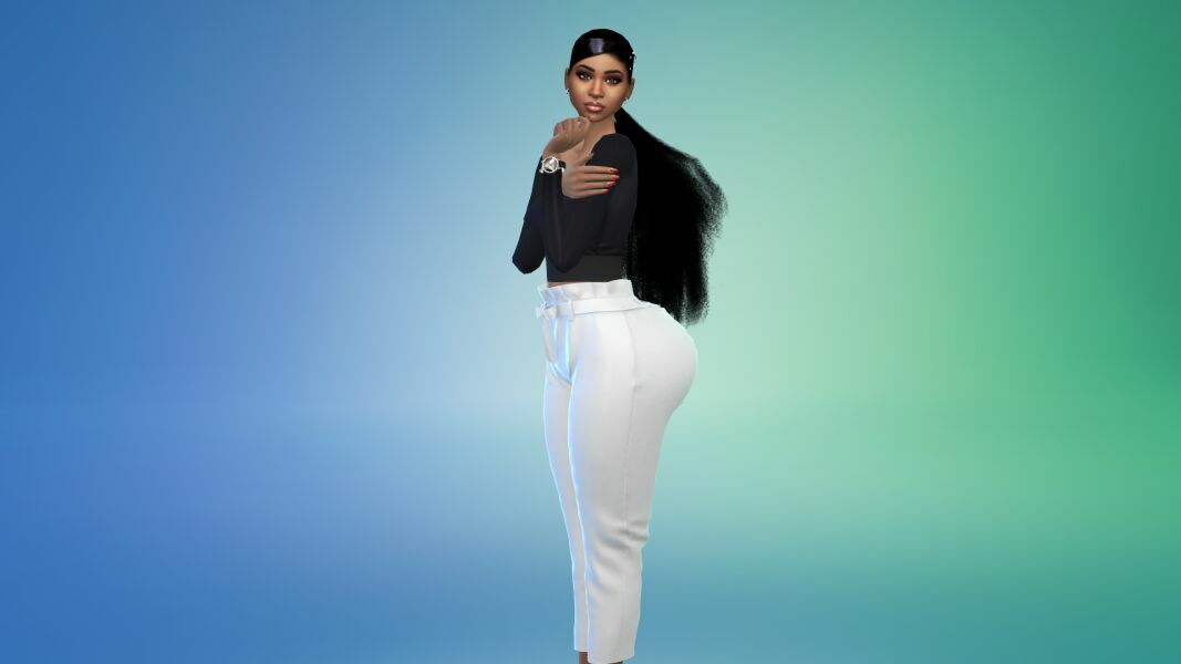 Danielle Robinson & “THE Special Curves V2” Body Preset By VTK 5 sims 4 cc danielle robinson the special curves v2 body preset by vtk 8