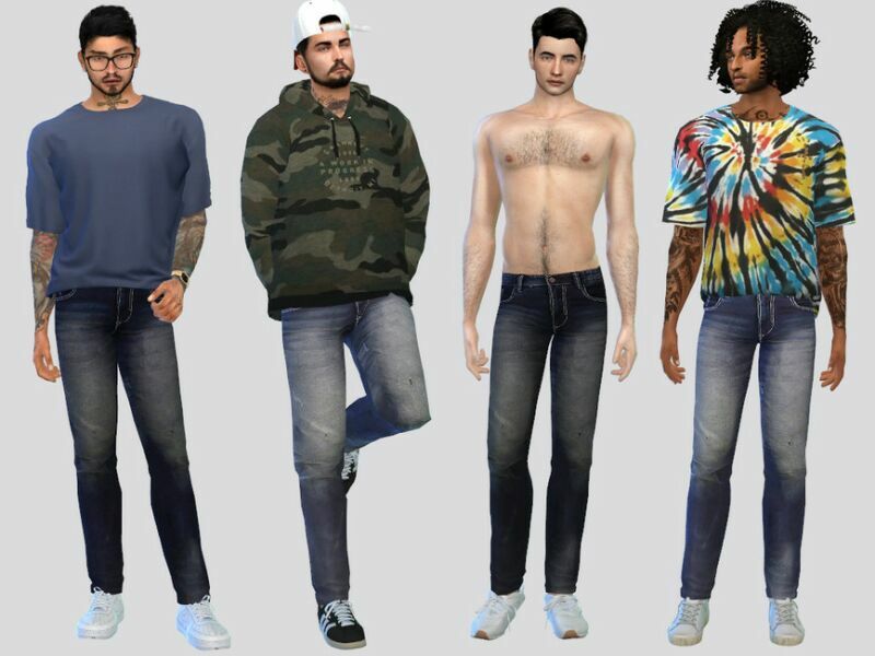 Danny Regular FIT Jeans By Mclaynesims 1 Danny Regular FIT Jeans By Mclaynesims Sims 4 CC