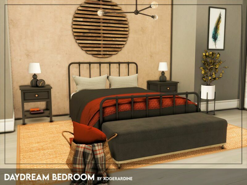 Daydream Bedroom (TSR Only CC) By Xogerardine 1 Daydream Bedroom (TSR Only CC) By Xogerardine Sims 4 CC