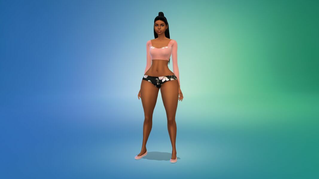Debra Jackson & The “Special Curves V2” Body Preset By VTK 4 sims 4 cc debra jackson special curves v2 body preset by vtk 9