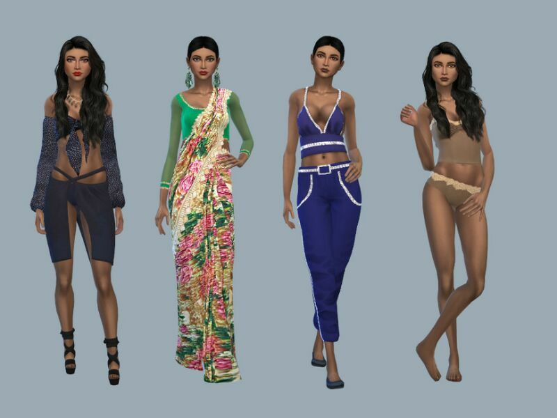 Deepika Padukone (Request) By Starafanka 4 sims 4 cc deepika padukone request by starafanka 2