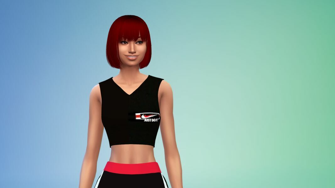 Designers’ Athletic TOP & Tights SET By VTK 11 sims 4 cc designers athletic top tights set by vtk 2