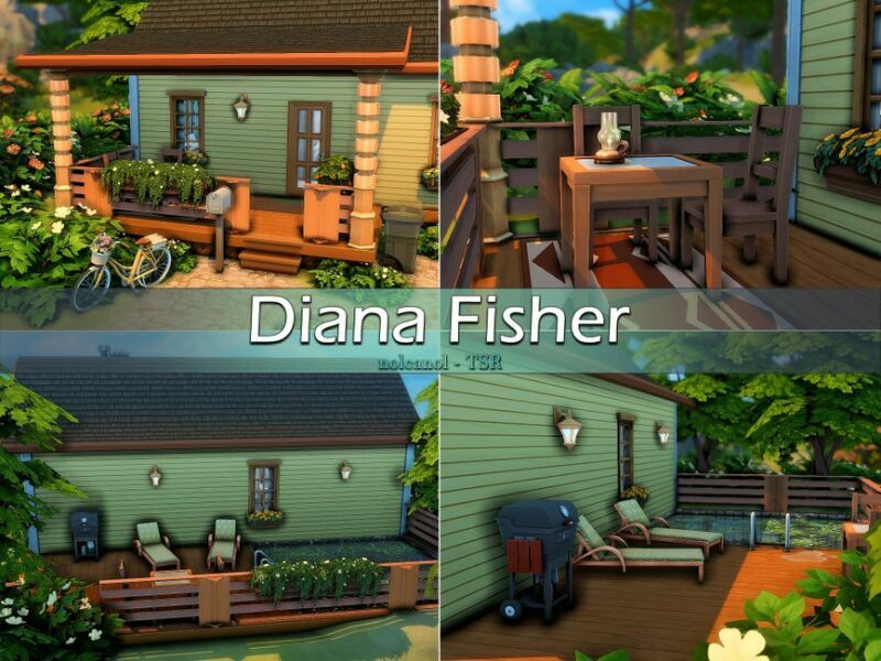 Diana Fisher / NO CC By Nolcanol 5 sims 4 cc diana fisher no cc by nolcanol 2