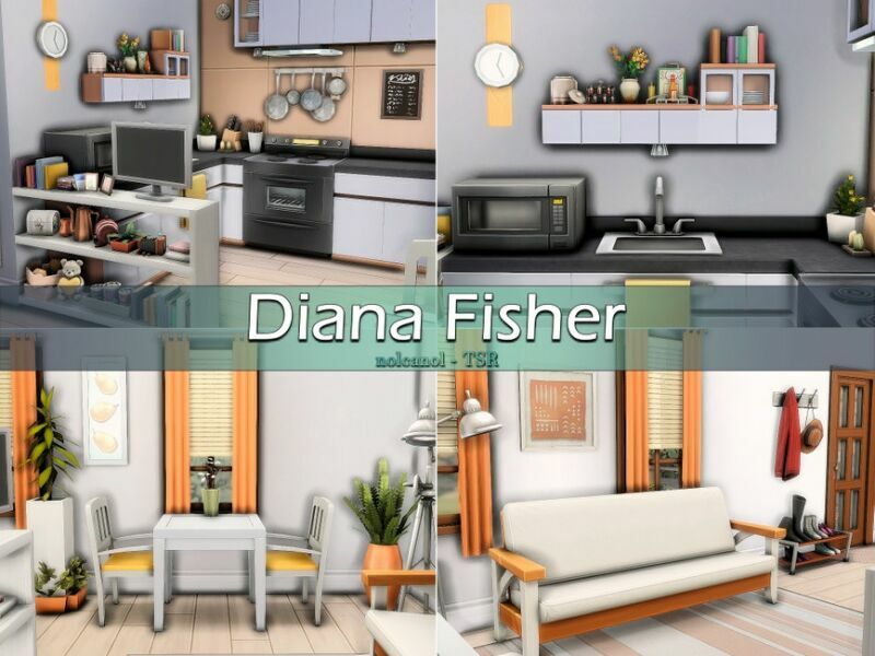 Diana Fisher / NO CC By Nolcanol 4 sims 4 cc diana fisher no cc by nolcanol 3