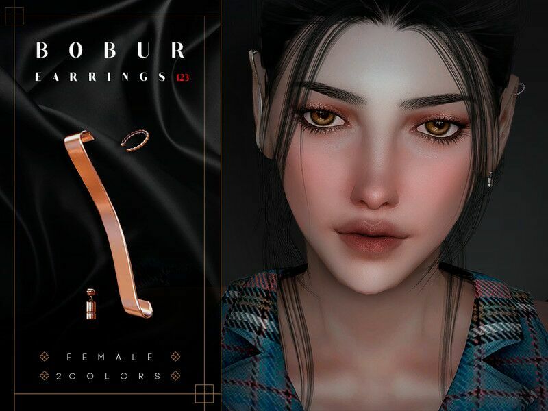 EAR Cuff Earrings 1 EAR Cuff Earrings Sims 4 CC