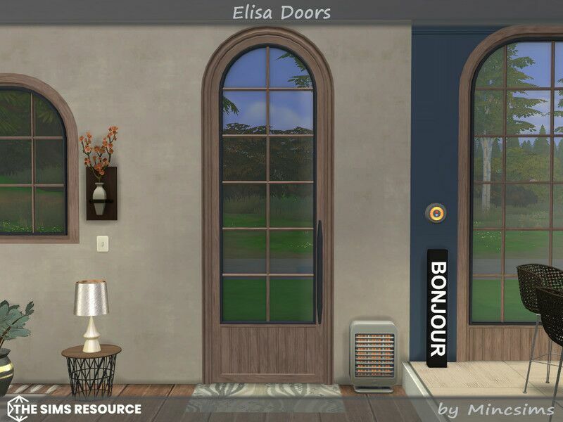 Elisa Doors By Mincsims 1 Elisa Doors By Mincsims Sims 4 CC