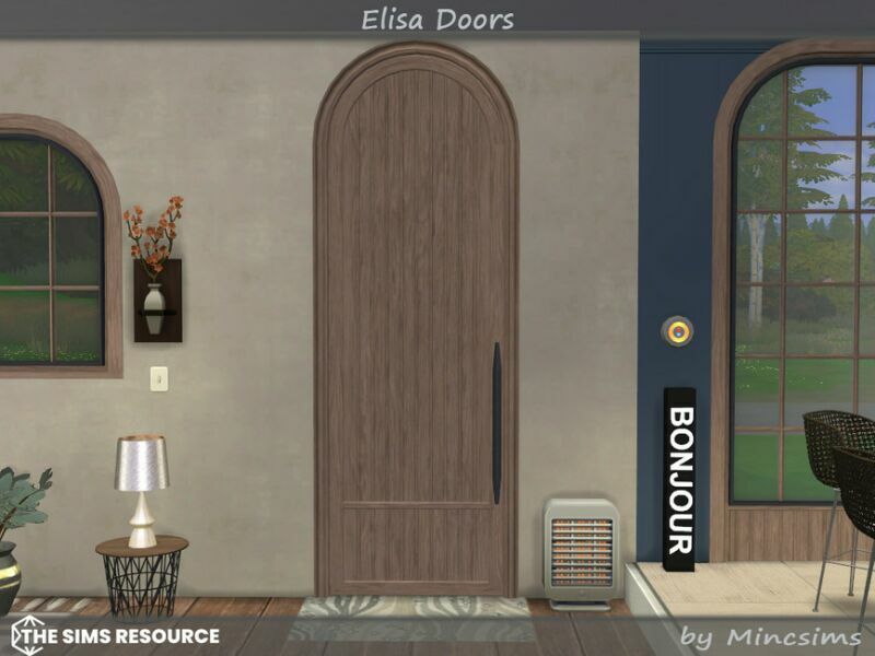 Elisa Doors By Mincsims 4 sims 4 cc elisa doors by mincsims 2