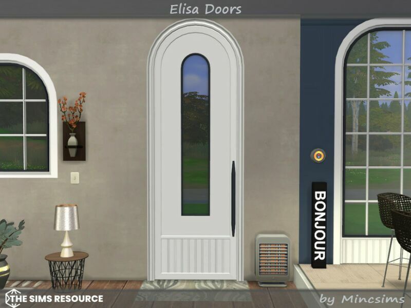 Elisa Doors By Mincsims 5 sims 4 cc elisa doors by mincsims 3