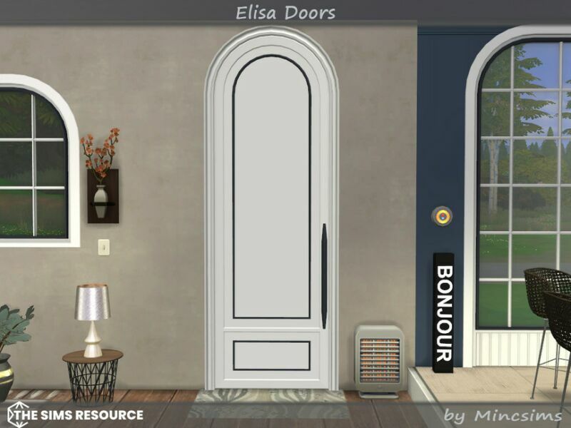 Elisa Doors By Mincsims 3 sims 4 cc elisa doors by mincsims 4