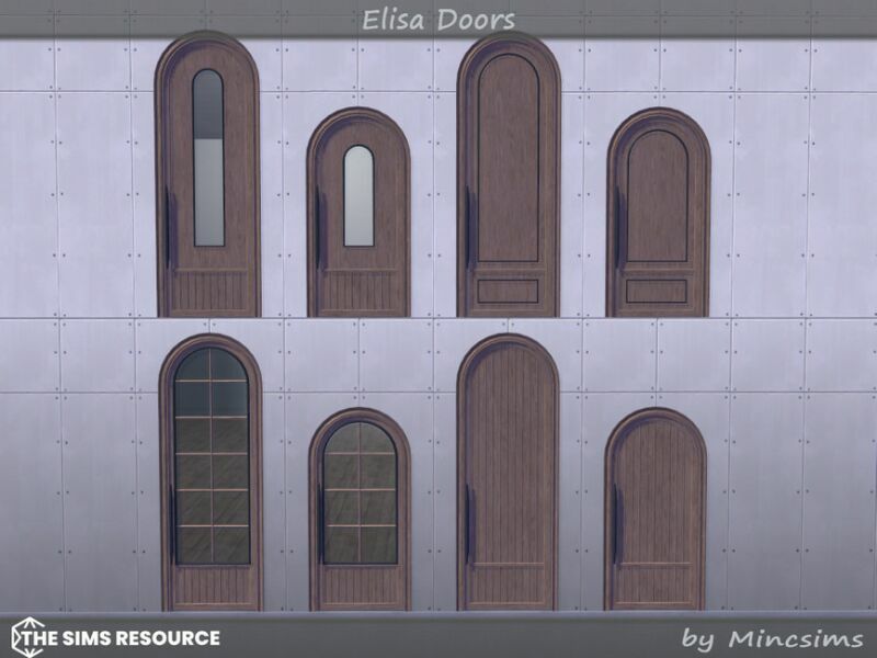 Elisa Doors By Mincsims 2 sims 4 cc elisa doors by mincsims 5