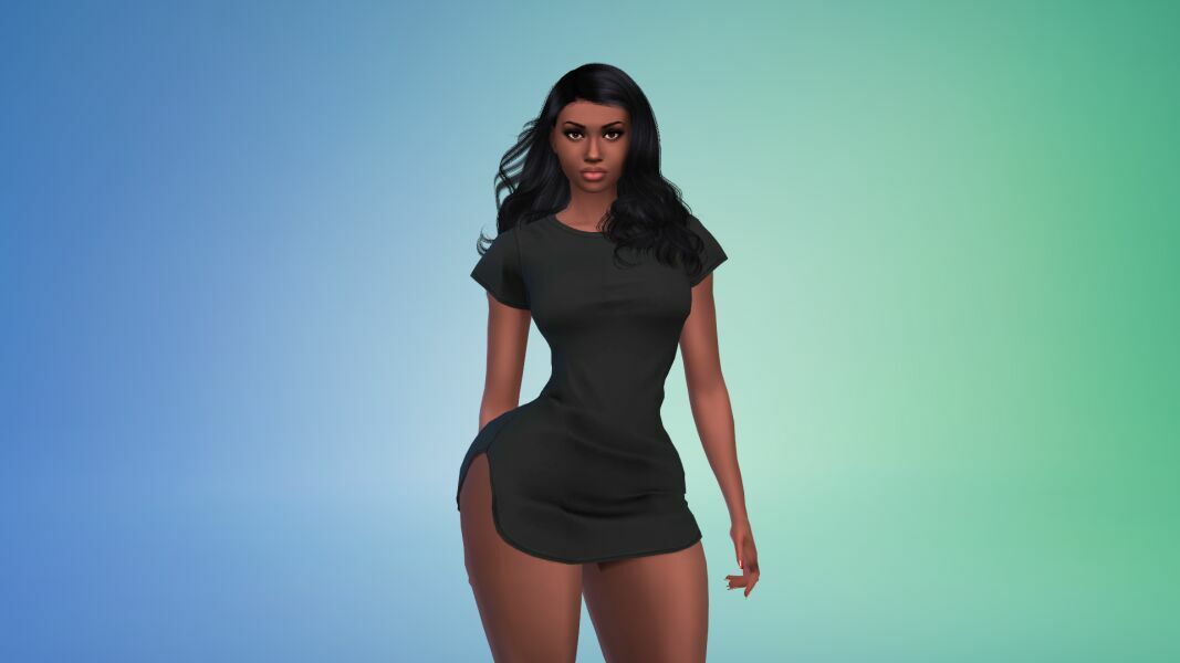 Elizabeth Pheonix Weathers & The “OUT Of This World V1” Body Preset By VTK 6 sims 4 cc elizabeth pheonix weathers out of this world v1 body preset by vtk 7