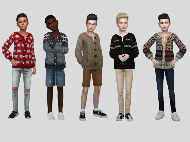 Emmanuel Cozy Sweater Boys By Mclaynesims 1 Emmanuel Cozy Sweater Boys By Mclaynesims Sims 4 CC