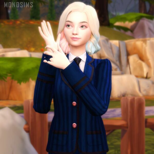 Enid Sinclair (Emma Myers) By Monosims 3 sims 4 cc enid sinclair emma myers by monosims 3