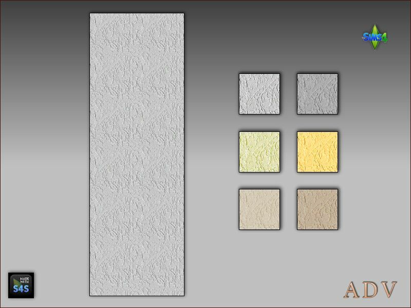 Exterior Plaster Walls 10 sims 4 cc exterior plaster walls 4