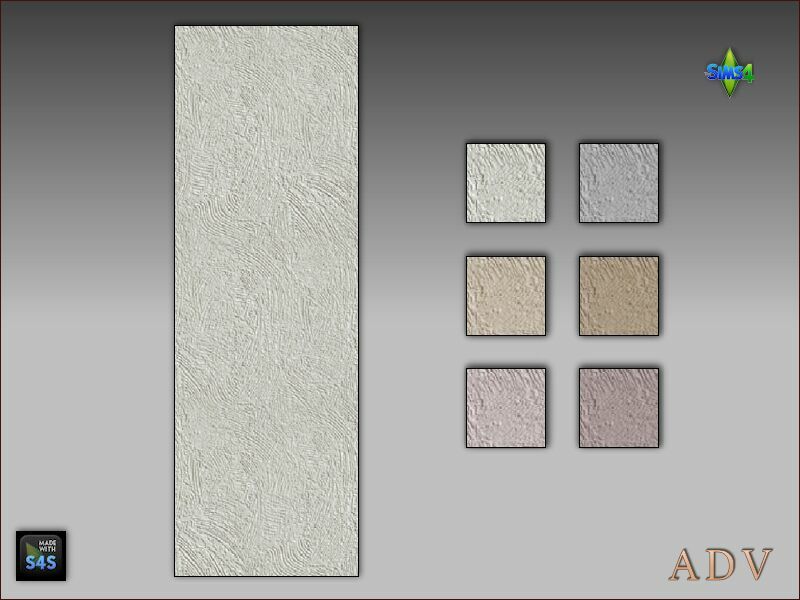 Exterior Plaster Walls 7 sims 4 cc exterior plaster walls 6