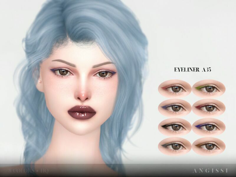 Eyeliner A35 By Angissi 1 Eyeliner A35 By Angissi Sims 4 CC