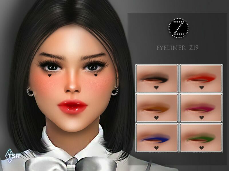 Eyeliner Z19 By Zenx 1 Eyeliner Z19 By Zenx Sims 4 CC