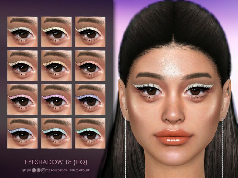 Eyeshadow 18 (HQ) By Caroll91 1 Eyeshadow 18 (HQ) By Caroll91 Sims 4 CC