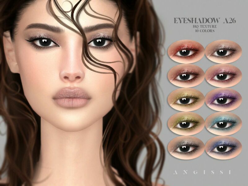 Eyeshadow A26 By Angissi 1 Eyeshadow A26 By Angissi Sims 4 CC