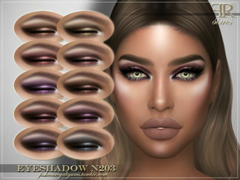 Eyeshadow N203 By Fashionroyaltysims 1 Eyeshadow N203 By Fashionroyaltysims Sims 4 CC