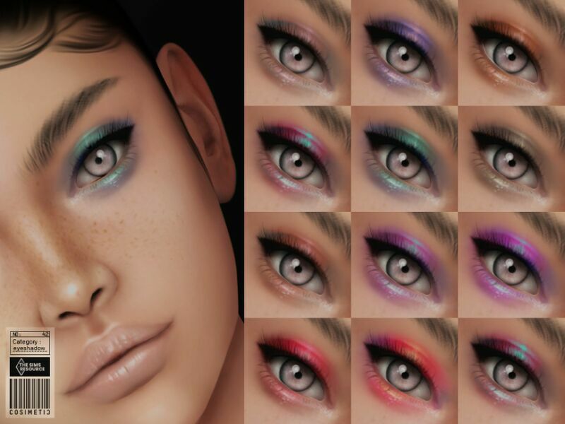 Eyeshadow | N42 By Cosimetic 1 Eyeshadow | N42 By Cosimetic Sims 4 CC