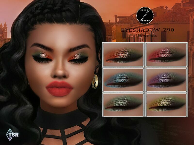 Eyeshadow Z90 By Zenx 1 Eyeshadow Z90 By Zenx Sims 4 CC