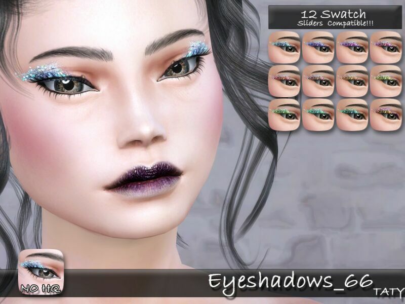 Eyeshadows_66 By Tatygagg 1 Eyeshadows_66 By Tatygagg Sims 4 CC