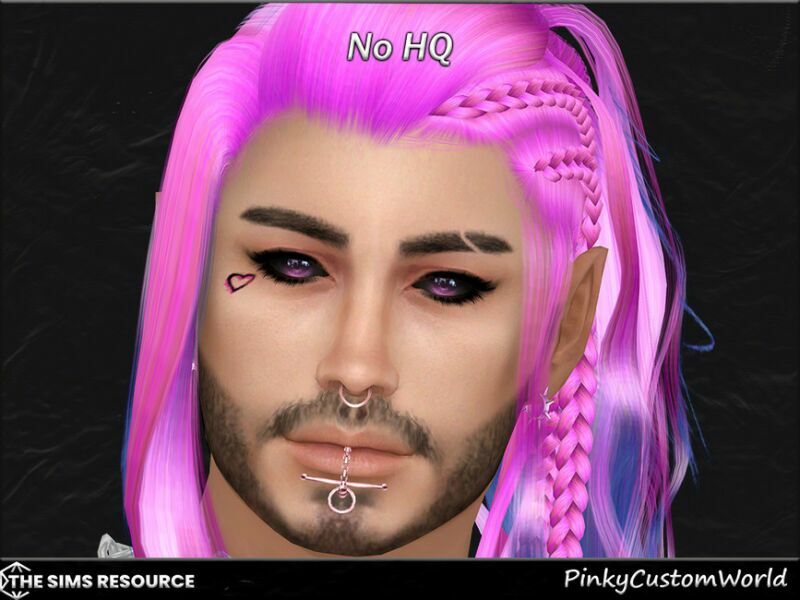 Facepaint N2 – Alisha V2 By Pinkycustomworld 2 sims 4 cc facepaint n2 alisha v2 by pinkycustomworld 3