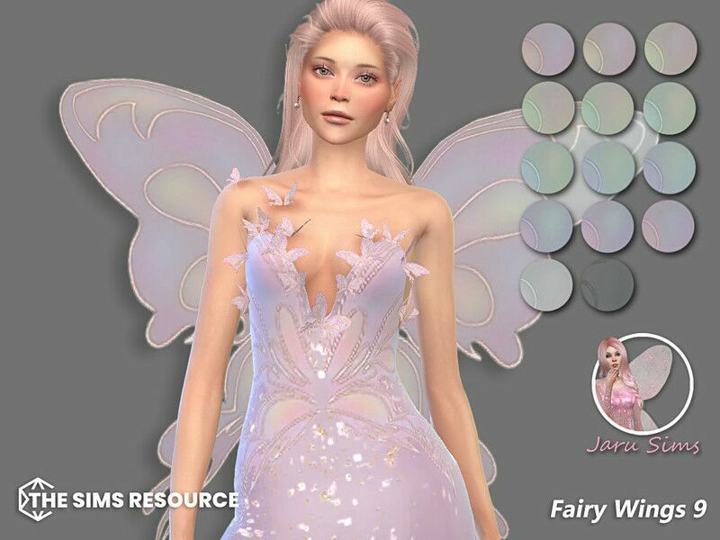 Fairy Wings 9 1 Fairy Wings 9 Sims 4 CC