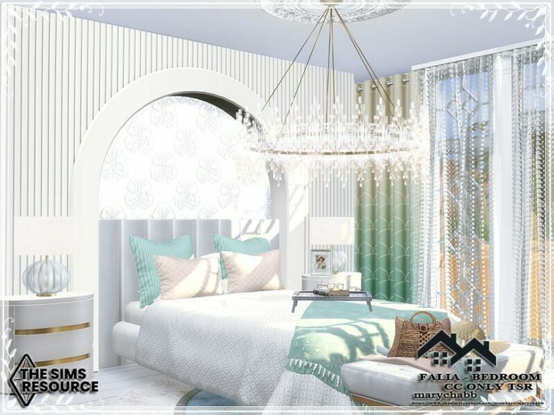 Falia – Bedroom – CC Only TSR By Marychabb 4 sims 4 cc falia bedroom cc only tsr by marychabb 2