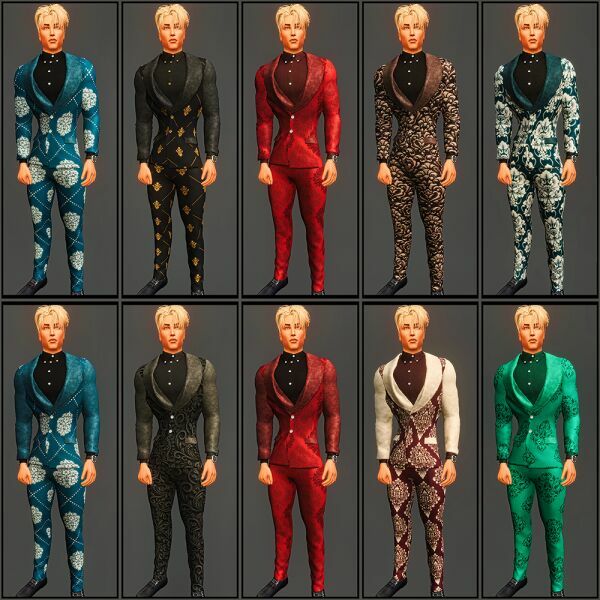 Fancy Suit 3 sims 4 cc fancy suit 2