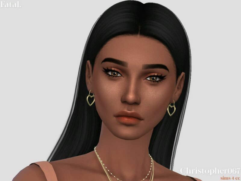 Fatal Earrings By Christopher067 3 sims 4 cc fatal earrings by christopher067 2