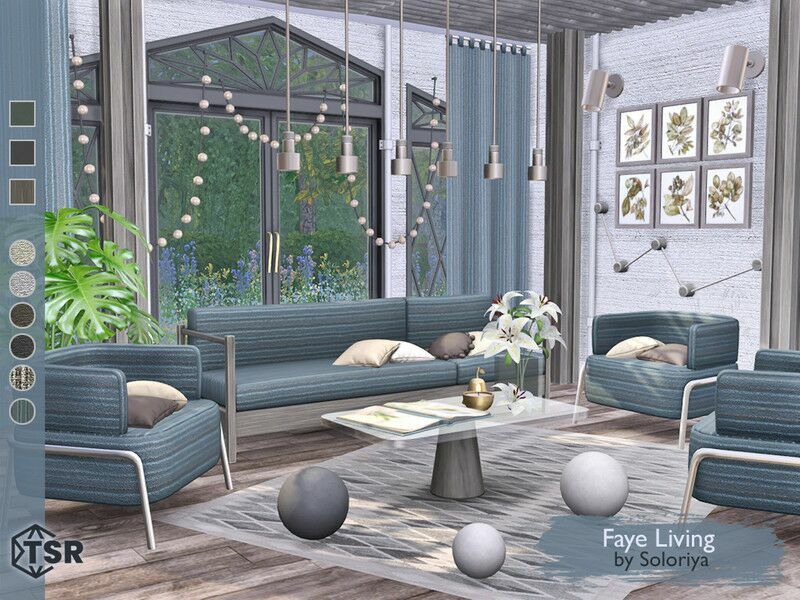 Faye Living By Soloriya 1 Faye Living By Soloriya Sims 4 CC
