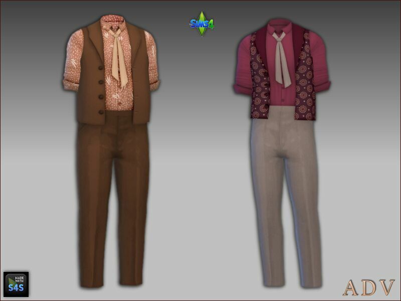 Festive Outfits For Couples 2 sims 4 cc festive outfits for couples 5