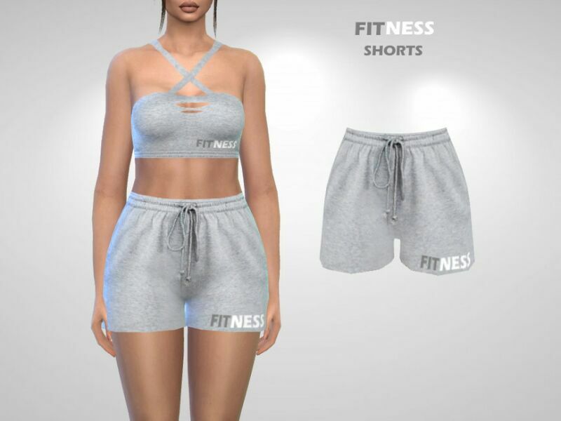 Fitness Shorts By Puresim 1 Fitness Shorts By Puresim Sims 4 CC