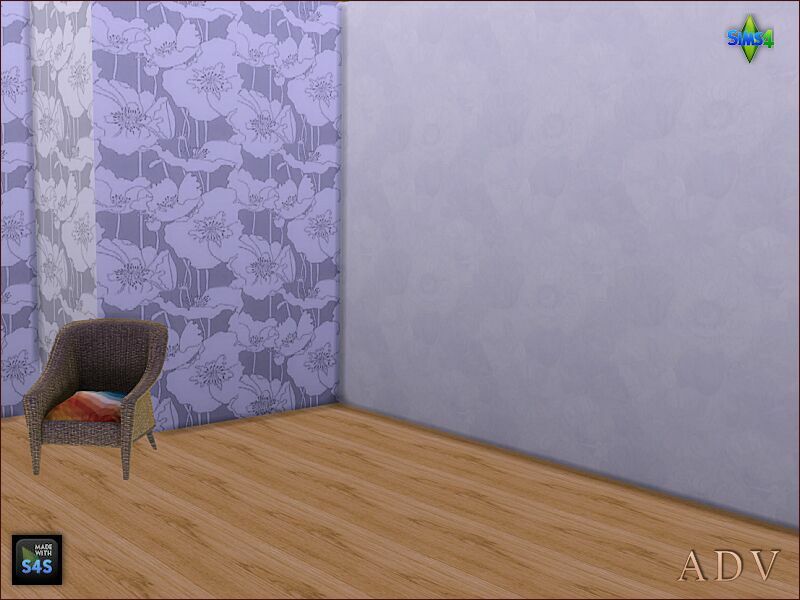 Flower Wallpapers 5 sims 4 cc flower wallpapers 8