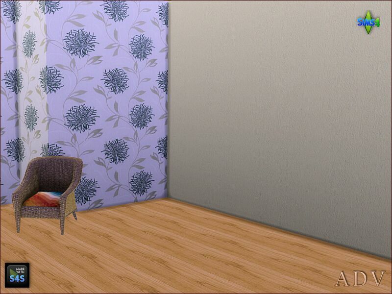 Flower Wallpapers 4 sims 4 cc flower wallpapers 9