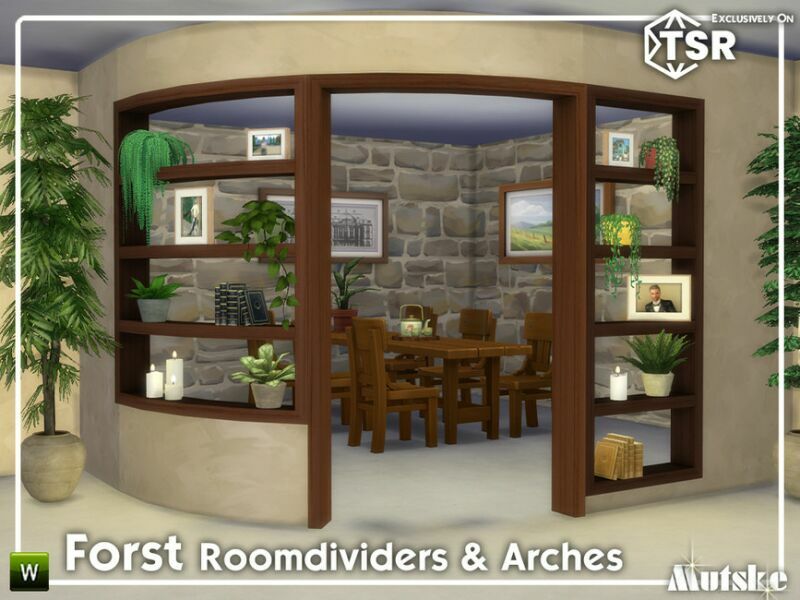 Forst Curved Bookcases And Arches Model 3 By Mutske 1 Forst Curved Bookcases And Arches Model 3 By Mutske Sims 4 CC