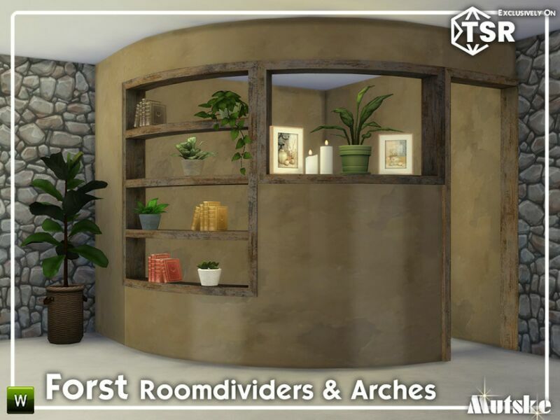 Forst Curved Bookcases And Arches Model 3 By Mutske 4 sims 4 cc forst curved bookcases and arches model 3 by mutske 2